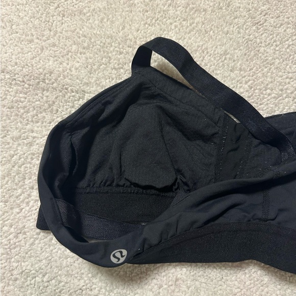 Lululemon Black Hot Class Sports Bra Cross Back - Picture 6 of 9